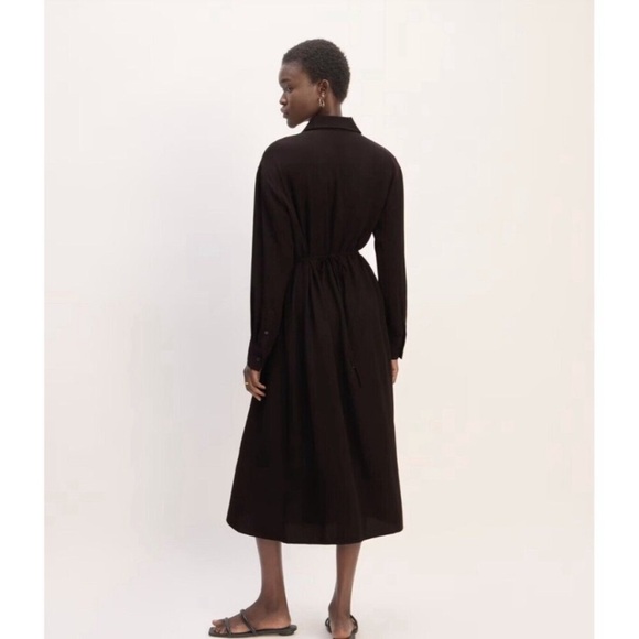 Everlane The Mini Jacquard Stripe Shirt Dress XS new - Picture 2 of 14